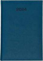 Kalendarz 2024 dzienny A4 Nebraska niebieski. Wydawca: ANIEW. SmakLiter.pl Opakowanie Kalendarz 2024 dzienny A4 Nebraska niebieski