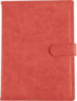 Opakowanie Kalendarz 2024 dzienny B5 z zapięciem flower czerwony