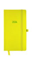 Opakowanie Kalendarz 2024 flex z gumką Dl tygodniowy neon V5
