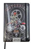 Opakowanie Kalendarz 2024 foto lux z gumką A5 tygodniowy  V3