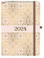 Okładka książki Kalendarz 2024 Glamur Mandala A5 DNS