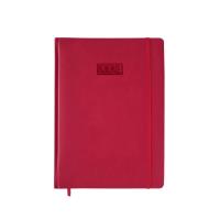 Opakowanie Kalendarz 2024 lux z gumką A4  tygodniowy czerwony V6