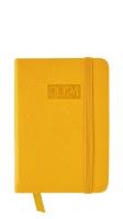 Opakowanie Kalendarz 2024 lux z gumką kieszonkowy V3 żółty