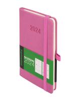 Okładka książki Kalendarz 2024 Memo A6 TDW amarant