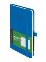 Okładka książki Kalendarz 2024 Memo A6 TDW niebieski