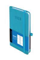 Okładka książki Kalendarz 2024 Memo B6 TDW turkus
