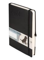 Okładka książki Kalendarz 2024 Minimalizm A5 czarny DNS