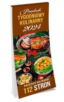 Kalendarz 2024 Poradnik kulinarny tygodniowy. Wydawca: KALPOL.BIS kalendarze. SmakLiter.pl Opakowanie Kalendarz 2024 Poradnik kulinarny tygodniowy