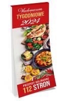Kalendarz 2024 Poradnik vademecum tygodniowe. Wydawca: KALPOL.BIS kalendarze. SmakLiter.pl Opakowanie Kalendarz 2024 Poradnik vademecum tygodniowe