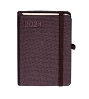 Okładka książki Kalendarz 2024 Rubi A6 brąz TDW