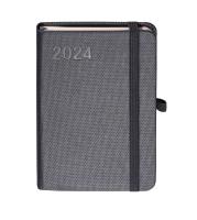 Okładka książki Kalendarz 2024 Rubi A6 grafit TDW