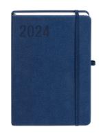 Okładka książki Kalendarz 2024 Sakura A5 granat DNS