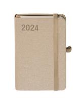 Okładka książki Kalendarz 2024 Sakura A6 szampański TDW