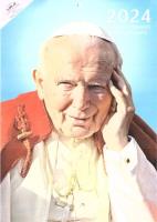 Kalendarz 2024 ścienny A4 Papieski. Wydawca: O-press. SmakLiter.pl Opakowanie Kalendarz 2024 ścienny A4 Papieski