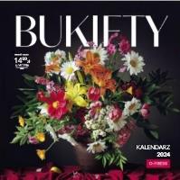 Opakowanie Kalendarz 2024 ścienny kwadrat Bukiety
