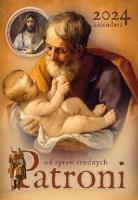 Kalendarz 2024 Ścienny Patroni od spraw trudnych. Wydawca: Wydawnictwo Duszpasterstwa Rolników. SmakLiter.pl Opakowanie Kalendarz 2024 Ścienny Patroni od spraw trudnych