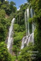 Opakowanie Kalendarz 2024 Ścienny wieloplanszowy Wodospady