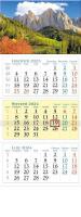 Opakowanie Kalendarz 2024 Trójdzielny Góry