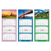 Kalendarz 2024 trójdzielny Lux mix. Wydawca: Narcissus. SmakLiter.pl Opakowanie Kalendarz 2024 trójdzielny Lux mix