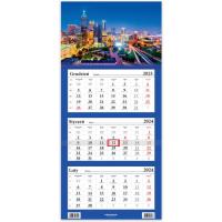 Opakowanie Kalendarz 2024 Trójdzielny Miasto
