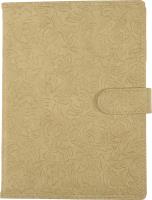 Opakowanie Kalendarz 2024 tygodniowy A5 z zapięciem flower kremowy