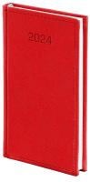 Opakowanie Kalendarz 2024 tygodniowy A6 cross czerwony