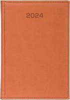 Kalendarz 2024 tygodniowy B5 Vivella jasny brąz. Wydawca: ANIEW. SmakLiter.pl Opakowanie Kalendarz 2024 tygodniowy B5 Vivella jasny brąz