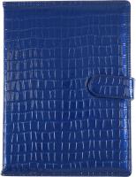 Opakowanie Kalendarz 2024 tygodniowy B5 z zapięciem krokodyl granatowy