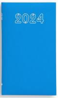 Okładka książki Kalendarz 2024 tygodniowy Standard - niebieski