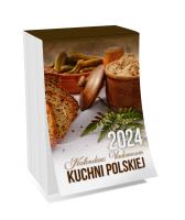 Kalendarz 2024 Vademecum kuchni polskiej zdzierak. Wydawca: KALPOL.BIS kalendarze. SmakLiter.pl Opakowanie Kalendarz 2024 Vademecum kuchni polskiej zdzierak