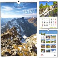 Opakowanie Kalendarz 2025 13 Plansz B3 Tatry