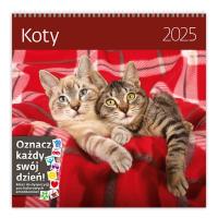 Opakowanie Kalendarz 2025 30x30 Koty