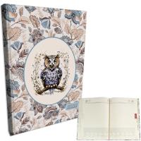 Opakowanie Kalendarz 2025 A4 dzienny sb/nd osobno Sowa Boho