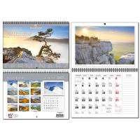 Opakowanie Kalendarz 2025 A4 terminarz 13 plansz Polskie Góry