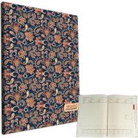 Opakowanie Kalendarz 2025 A4 tygodniowy Paisley Kwiaty Blue
