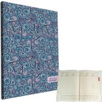 Opakowanie Kalendarz 2025 A4 tygodniowy Paisley Turkus