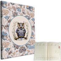 Opakowanie Kalendarz 2025 A4 tygodniowy Sowa Boho