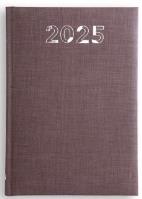 Opakowanie Kalendarz 2025 A5 caribe brązowy