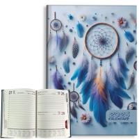 Opakowanie Kalendarz 2025 A5 dzienny Łapacz snów blue