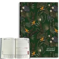 Opakowanie Kalendarz 2025 A5 dzienny Nocne tropiki