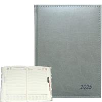Opakowanie Kalendarz 2025 A5 dzienny sb/nd osobno Popielaty