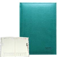 Opakowanie Kalendarz 2025 A5 dzienny sb/nd osobno Zielony