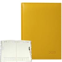 Opakowanie Kalendarz 2025 A5 dzienny sb/nd osobno Żółty