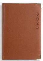 Opakowanie Kalendarz 2025 A5 lux brązowy