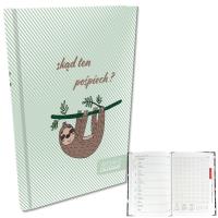 Opakowanie Kalendarz 2025 A5 tygodniowy Leniwiec