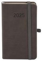Okładka książki Kalendarz 2025 A6 Memofix TDW grafitowy
