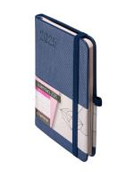 Okładka książki Kalendarz 2025 A6 Rubi TDW niebieski