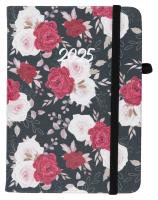 Opakowanie Kalendarz 2025 A6 tyg. Flamenco czerwone kwiaty