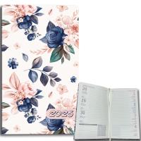 Opakowanie Kalendarz 2025 A6 tygodniowy Niebieskie Róże