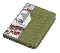 Opakowanie Kalendarz 2025 A7 tyg Rock oliwkowy